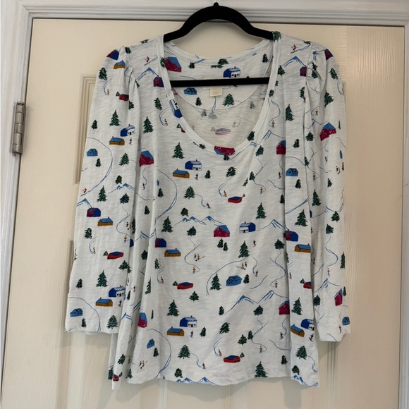 Anthropologie Tops - Anthropologie Maeve winter shirt